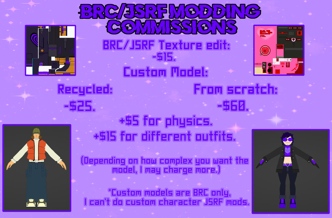BRC/JSRF Modding